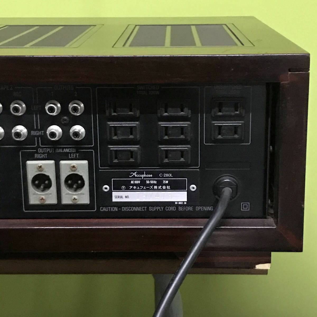 ACCUPHASE C-280 Stereo Preamplifier USED JAPAN 100V Free&Fast