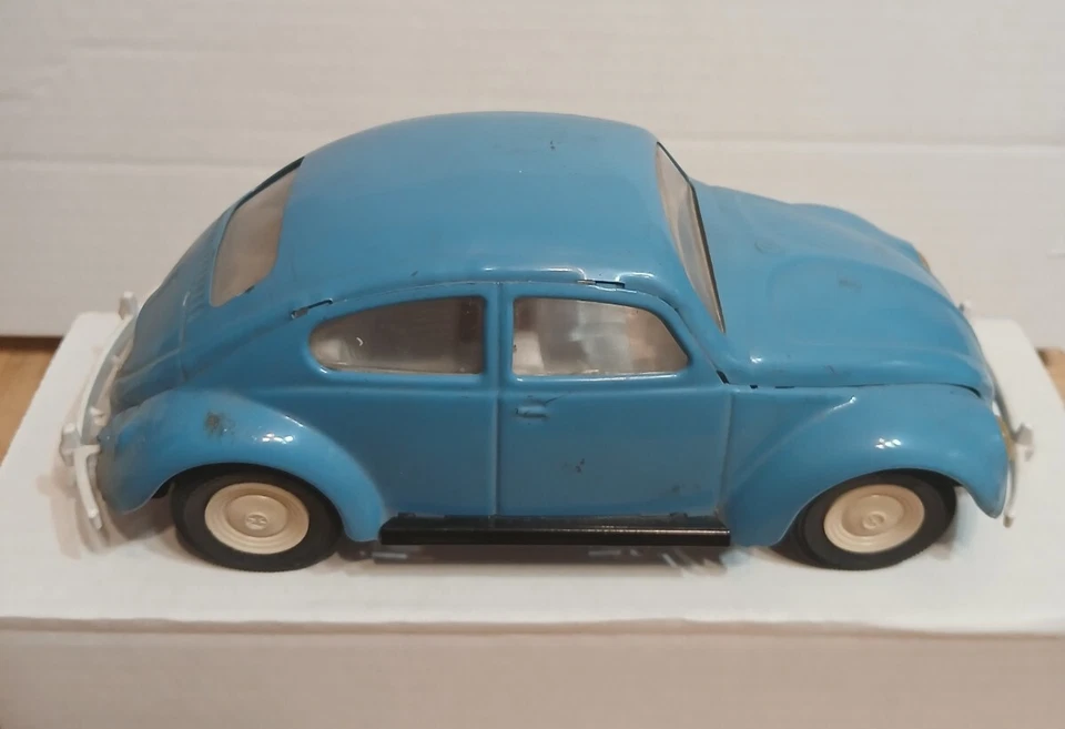 Vintage Tonka VW Volkswagen Blue Beetle Bug #52680 Pressed Metal Car 1960’s - Image 3 of 4