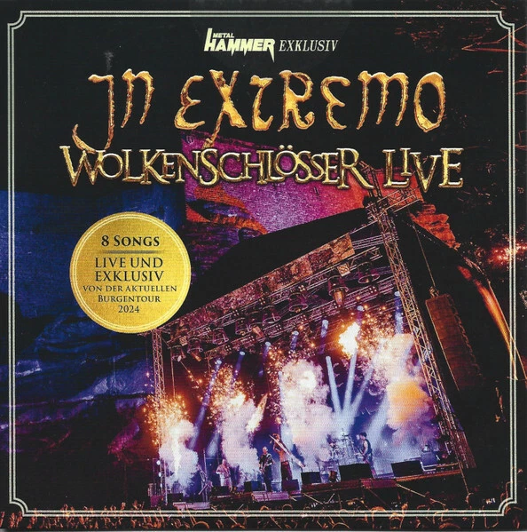 IN EXTREMO Wolkenschlösser Live CD 2024 Metal Hammer Excl. Promo Wolkenschieber* - Bild 3 von 4