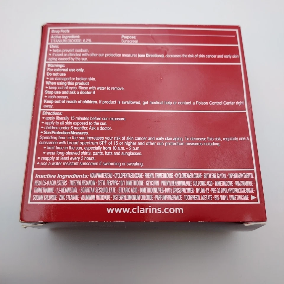 LOT OF 2 Clarins Everlasting Cushion Foundation Refill 103 IVORY SPF 50 Sealed  - Image 4 of 4