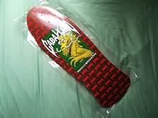 Powell Peralta Caballero Cab Street Bats Bones Skateboard Deck Marrone Macchia