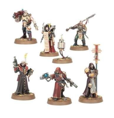GAMESWORKSHOP 7x Inquisitorial Agents - Agents of the Imperium - Warhammer 40k