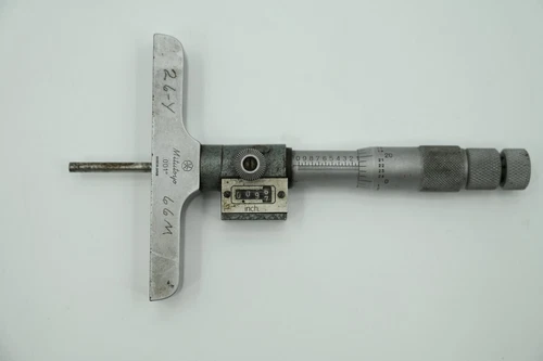 Mitutoyo Dial Groove Micrometer 0.001 Resolution with Indicator