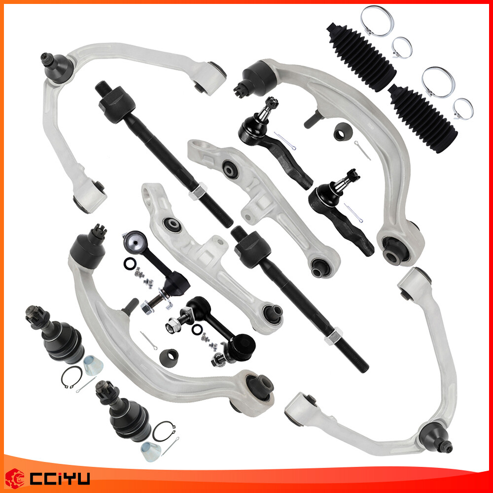 16x For 2003-2009 Nissan 350Z Front Upper & Lower Control Arm Tie