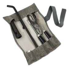 New Vintage Volkswagen Reproduction Mesh Grey Tool Kit Roll New Vintage Volkswagen Reproduction Mesh Grey Tool Kit Roll