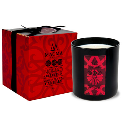 Magma London - Luxus Duftkerze - Deluxe Geschenkbox - Feige und Meersalz 38 cl