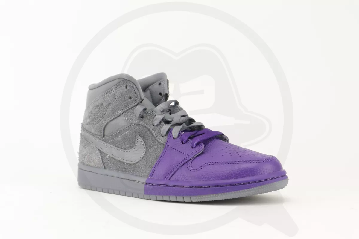 Nike Jordan 1 Mid x Sheila Rashid Purple CW5897 005 Women s Size 7 NO BOX LID