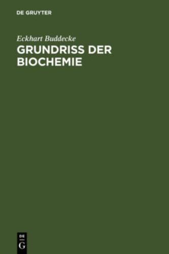 Thumbnail - Grundriß Der Biochemie Für Studierende Der Medizin, Zahnmedizin Und