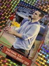 2018 PAUL HOWEY S&C #18 MISSISSIPPI BRAVES MINOR LEAGUE AA CSTORE MORE RARE