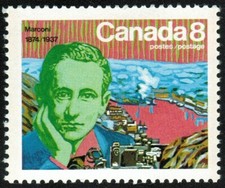 Canada sc#654 Guglielmo Marconi and Signal Hill - Mint-NH