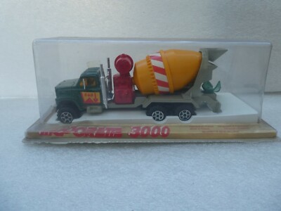 B356 Majorette 3031 France GMC Camion Toupie à Béton TP Vert 1:60 Série
