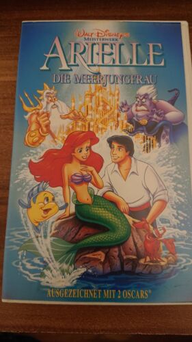 VHS Kassette Arielle, Die Meerjungfrau - mit Hologramm 0913/25, Walt Disney - Bild 1 von 6