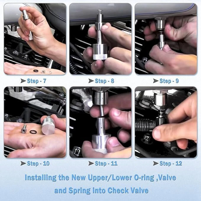 Kits de reconstrucción de válvula de retención de combustible para herramienta de combustible EFI 2001-2014 MC400 Foto 4 de 4