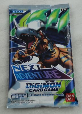 Digimon TCG The Next Adventure 12-Card Booster Pack BAN2602498-S | eBay