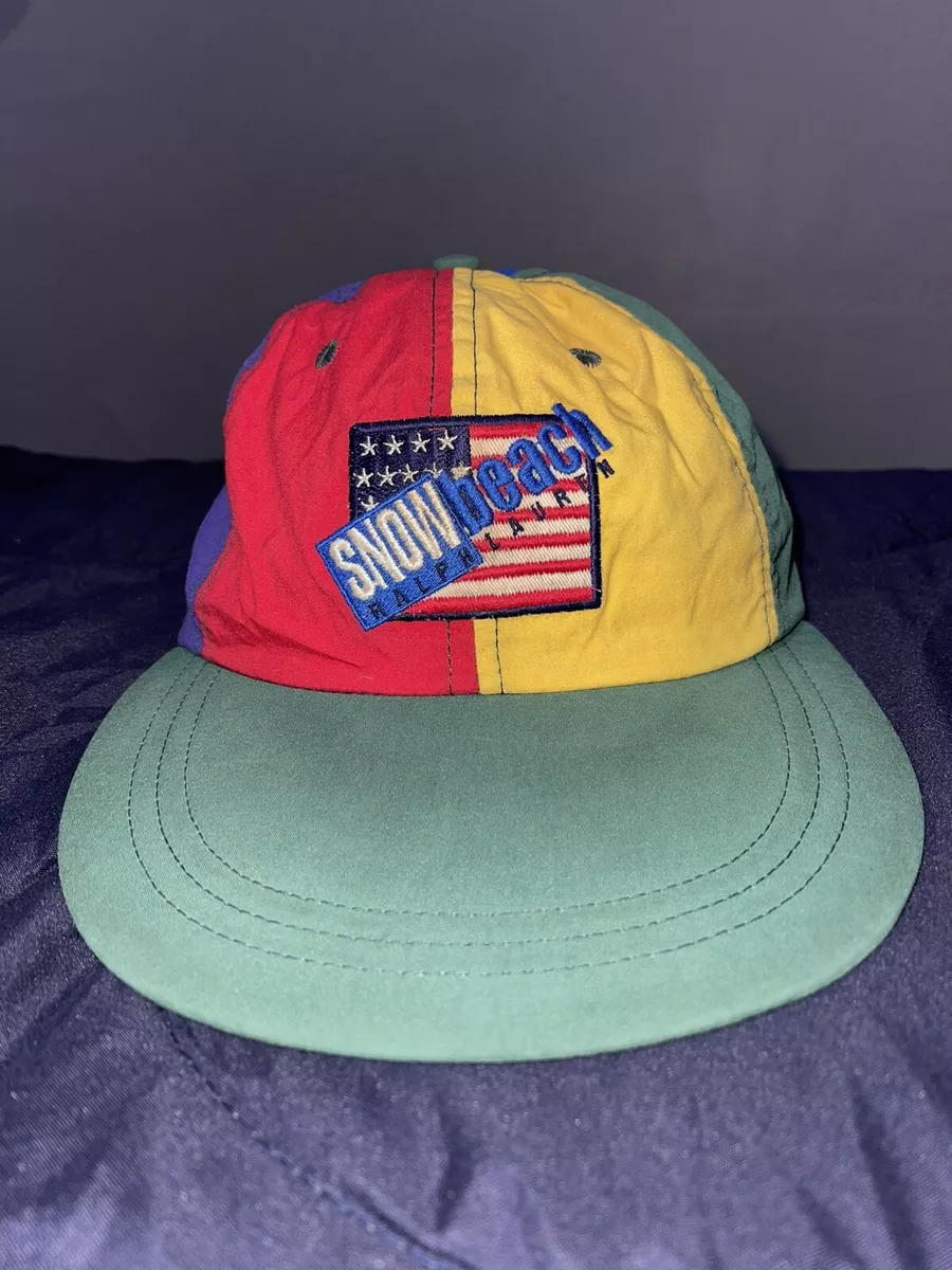 Vintage Rare Polo Ralph Lauren OG SnowBeach 1993 Cold Wave Hat Sz M