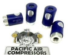 Prevost Push Button Industrial Style Air Coupler IRC 061201 Factory OEM 4 Pack