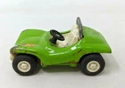 VTG 1970s Tonka Diecast Metal Green Convertible Dune Buggie Flower Decal Toy