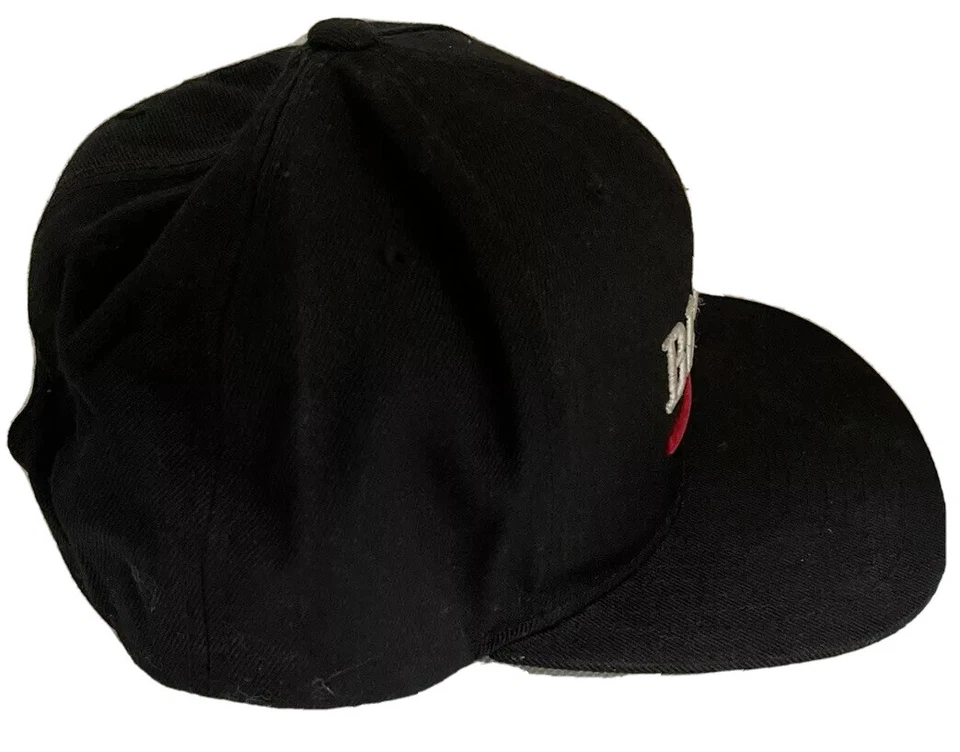 Gorra gorra snapback BLVCK escala negra monopatín béisbol golf deporte  Foto 3 de 4