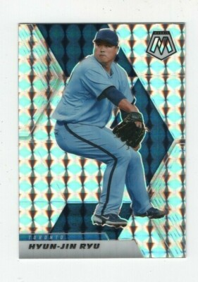 リュウ　ジン 2021 PANINI MOSAIC PRIZM - HYUN-JIN RYU TORONTO BLUE JAYS