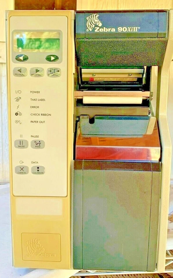 Zebra 90XiII DT/TT Industrial Label Printer 090-401-00004 Parallel Serial Only  - Image 2 of 4