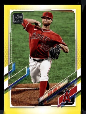 2021 TOPPS WALGREEN'S YELLOW 474 Alex Cobb - Los Angeles Angels