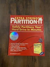 Extra Strength Partition It Your Hard drive For Windows 95 And 3.1 Disk Book
