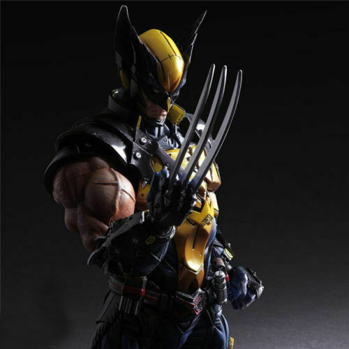 Play Arts Kai Wolverine Variant Square Enix Action Figure Statue