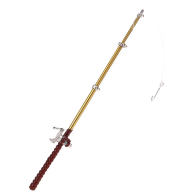 Mini Fishing Pole Model Tiny Fishing Pole Toy Mini Fishing Rod