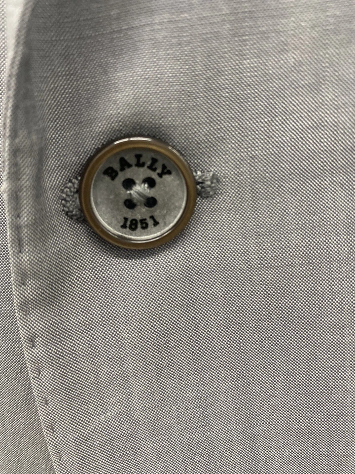 Traje de Lana Bally Suiza Hecho en Italia Super 140s Foto 4 de 4