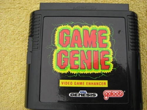 Game Genie Videogioco Enhancer (Sega Genesis) Carrello e Libro Codice - Foto 2 di 6