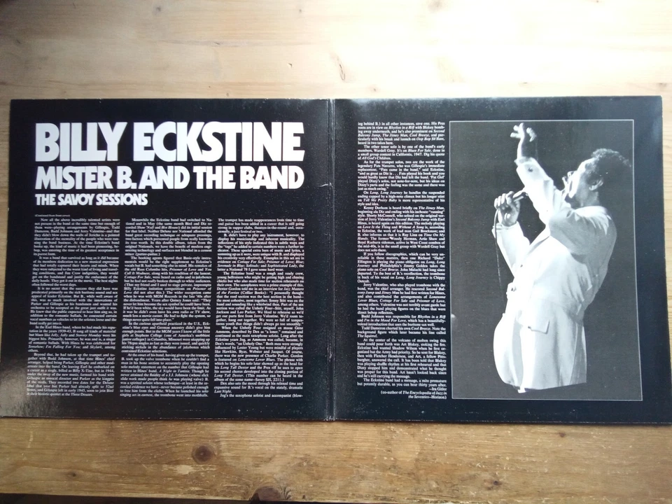Billy Eckstine Mister B & The Band Savoy Sessions EX 2 x Vinyl LP Record WL70522 - Image 2 of 4