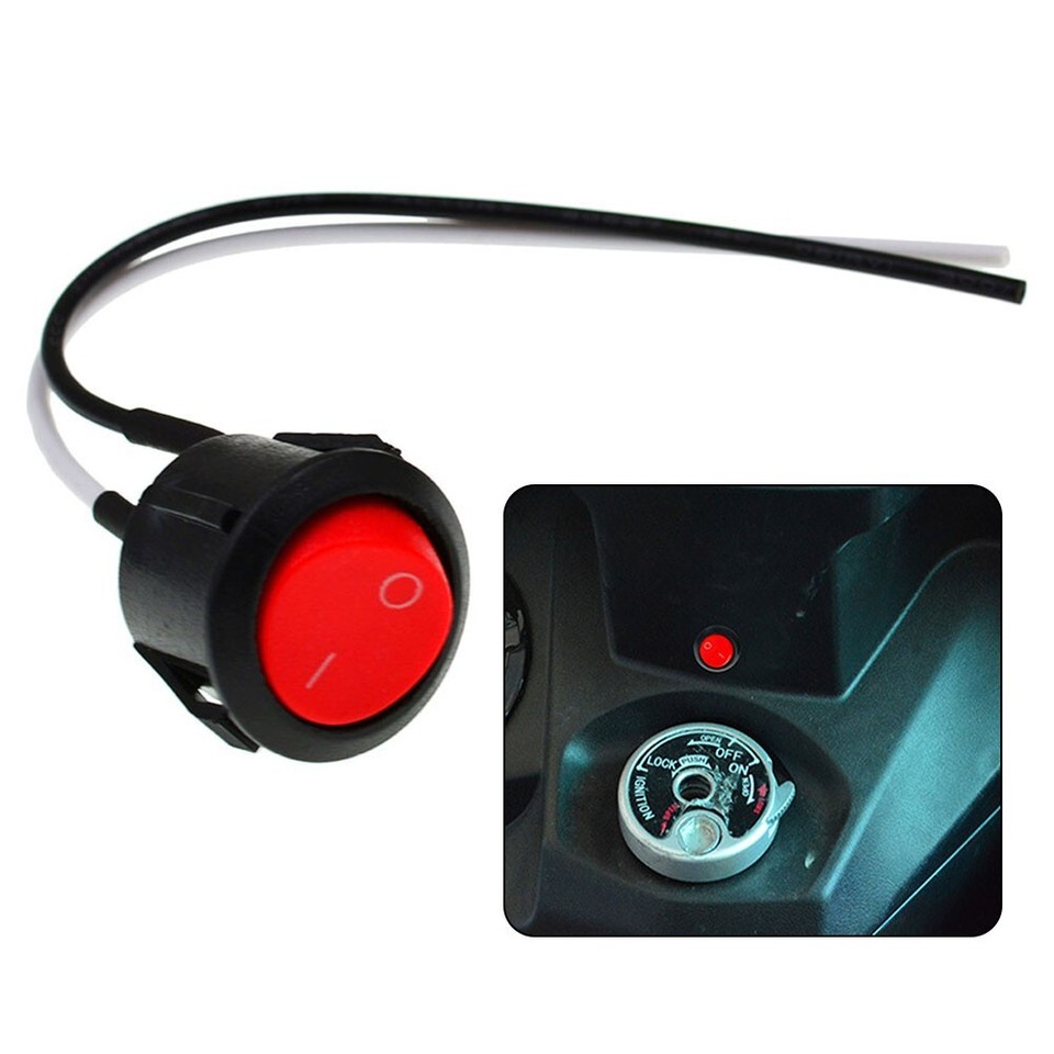 Motorcycle Switch Headlight Switch Double Flash Button Toggle Switch