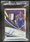 2020-21 Panini Immaculate Buddy Hield Patch Auto Autograph #/35 Kings