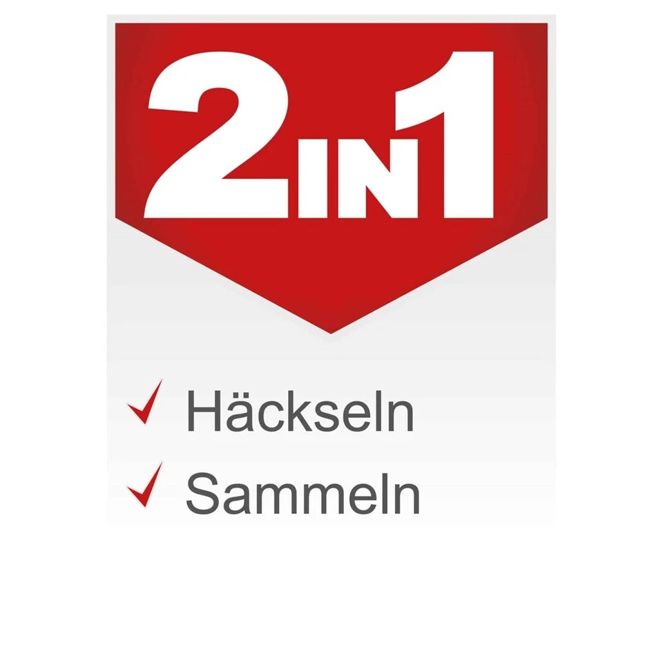 Scheppach 2IN1 Elektro Gartenhäcksler GS55 Häcksler Schredder 2400W 2 Fangsäcke - Bild 2 von 4