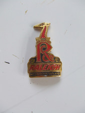VINTAGE RALEIGH BIKE BICYCLE HEAD TUBE BADGE NAME PLATE