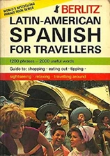 Latin-American Spanish Phrase Book Paperback Berlitz Editors