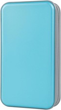 alavisxf xx CD Case, 96 Capacity Hard Plastic Holder 96 Capacity, Sky Blue