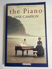 The Piano : A Novel by Jane Campion 1993, Trade Paperback 