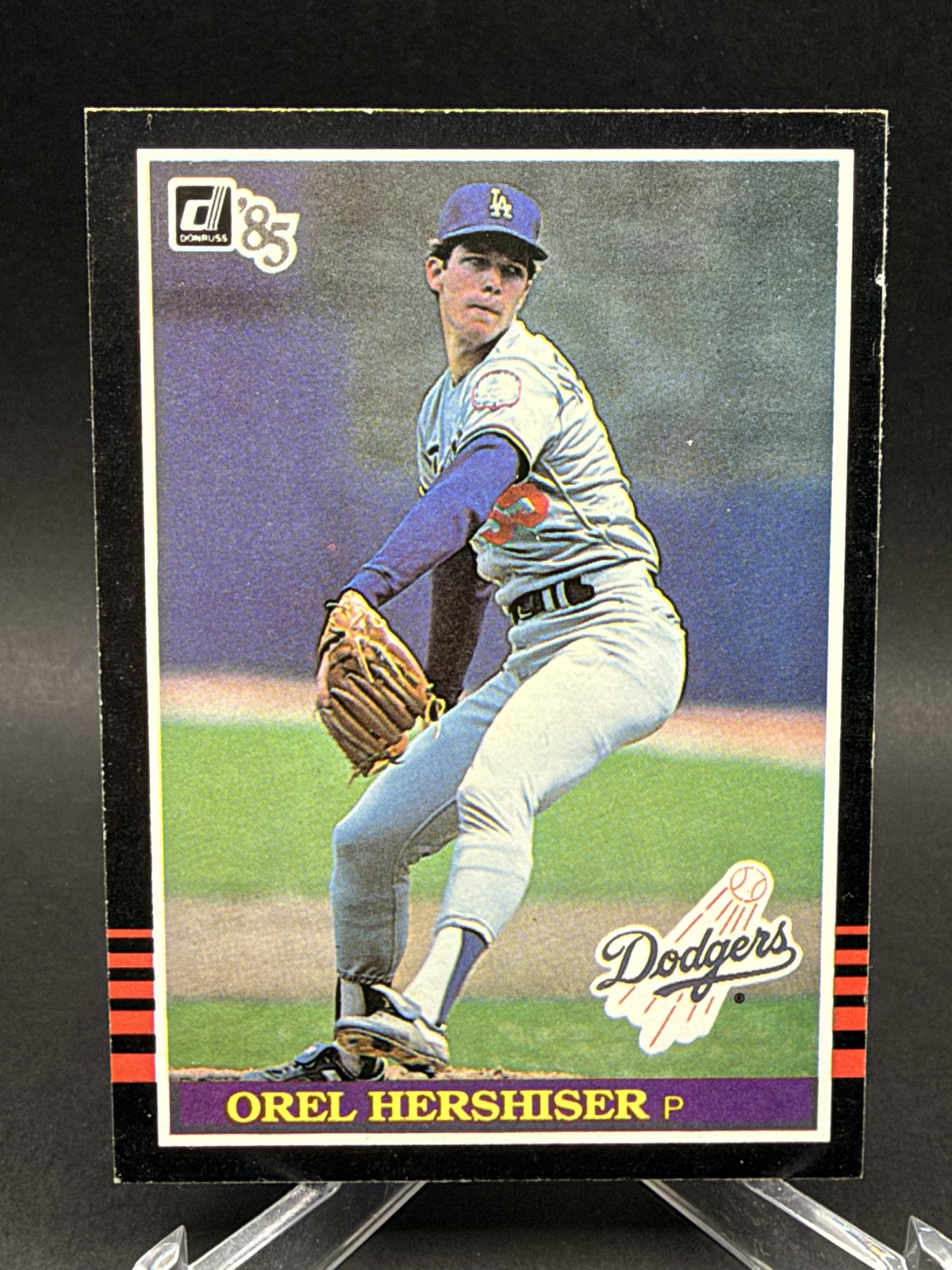 1985 Donruss - Orel Hershiser #581 (RC)