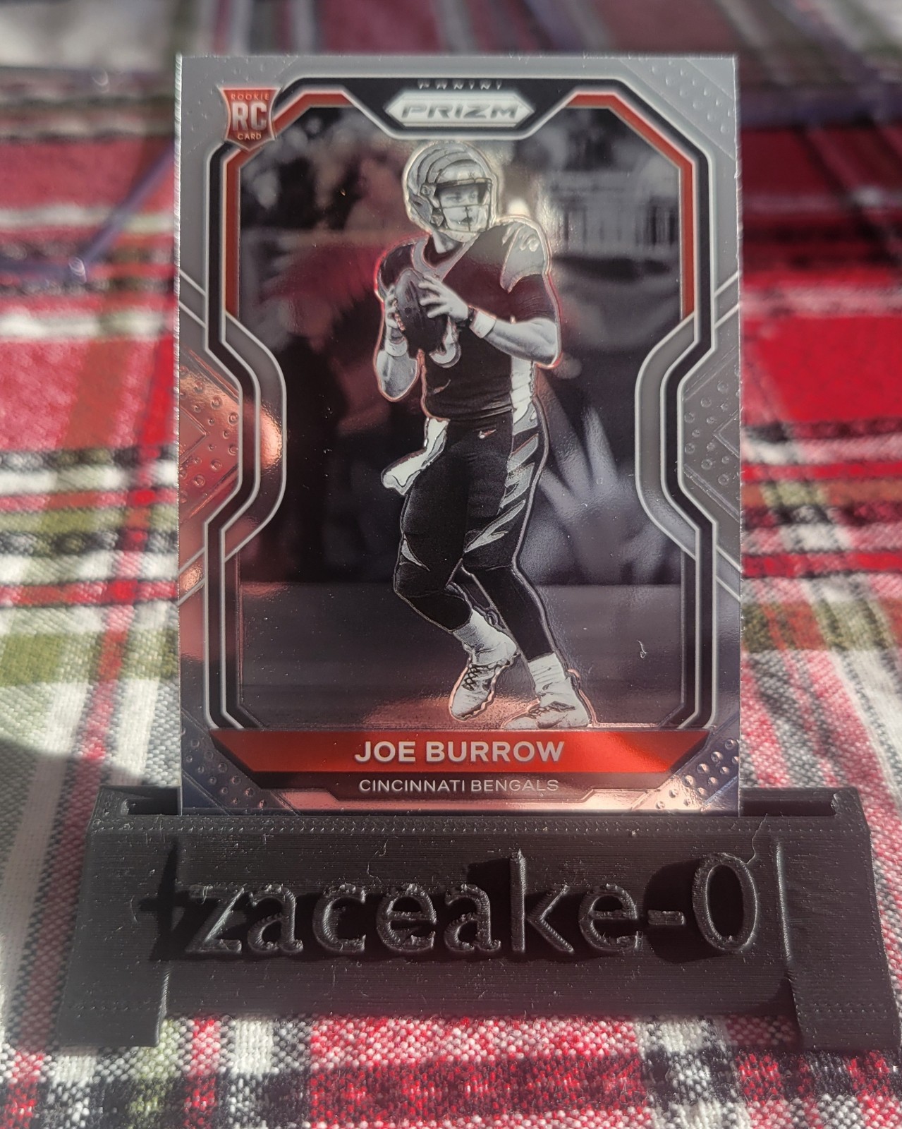 2020 Panini Prizm Rookie Variation Joe Burrow #307 Negative (RC) Rookie Bengals