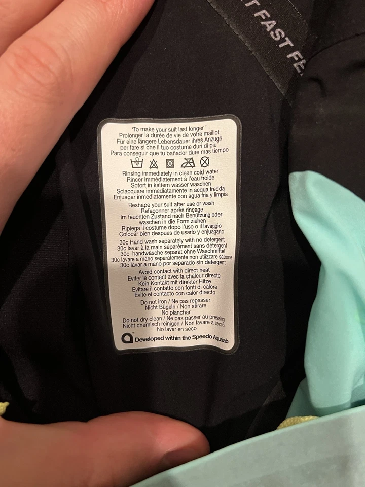 Speedo Fastskin LZR Pure Intent 2.0, Size 28, Color - Arctic Glass (50 yards) - Image 4 of 4