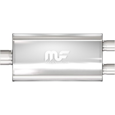 MagnaFlow Universal Performance Endschalldämpfer 3'' Einlass 2,5'' Dual Auslass