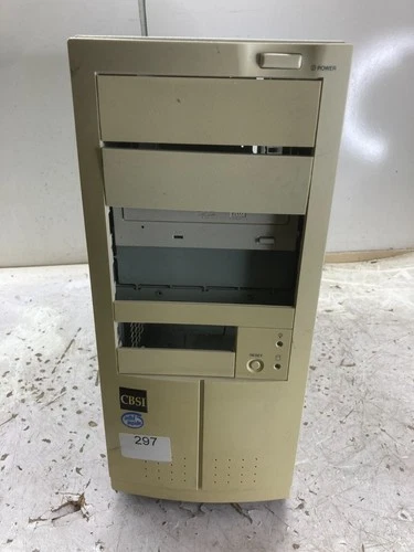 Vintage Retro Beige ATX Sleeper Case