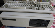Tandy 1000 Personal Computer and Original Enhanced Keyboard Tested Both Worked