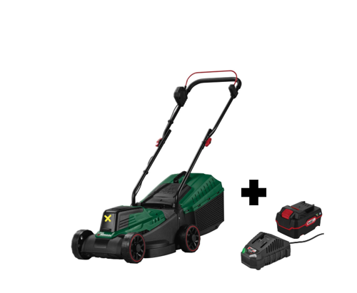 Parkside 20 V Akku-RasenmäHer Parm 20 A1, Akku 4.0 Ah Und LadegeräT-image