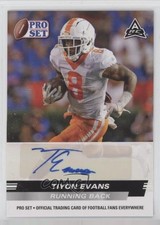 2022 Leaf Pro Set Draft Auto Tiyon Evans #PSA-TE1 Auto 1d0k