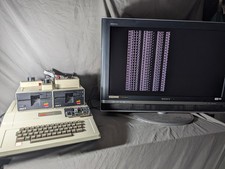 Working 128k VINTAGE APPLE II PLUS + COMPUTER...