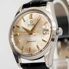 Vintage 1963 *NEAR MINT* OMEGA Seamaster Cal.562 Automatic Date Silver 34mm Mens