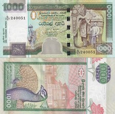 Sri Lanka 2000 Rupees 2006 P 121b UNC