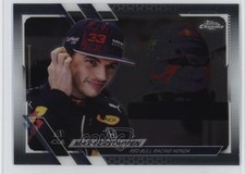 2021 Topps Chrome Formula 1 F1 Racers Max Verstappen #43 0yd4